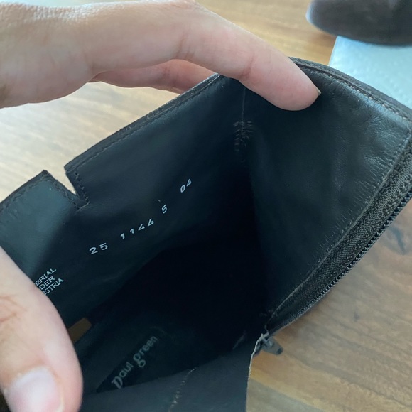 Paul Green Brown Suede Boots - Picture 9 of 9